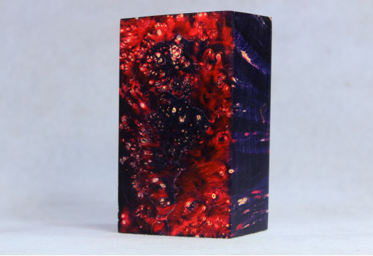 Stabilized Maple Burl Wood Mod Block